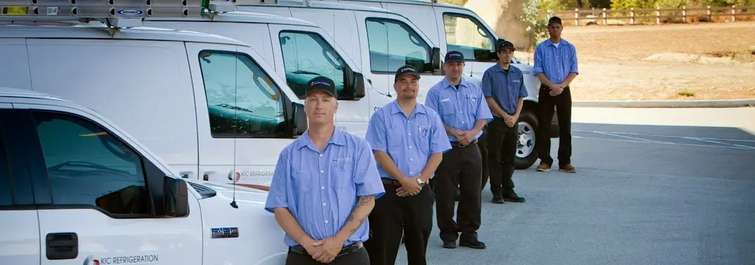 KIC Refrigeration crew ready for Mini Split Repair jobs across Hacienda Heights